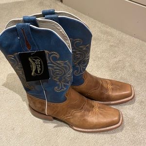 JB Dillon mens western boot - cowhide brand new size 12D